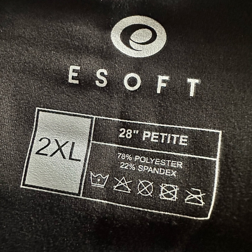Women’s ESOP Black Performance Pants 2XL - Picture 7 of 9